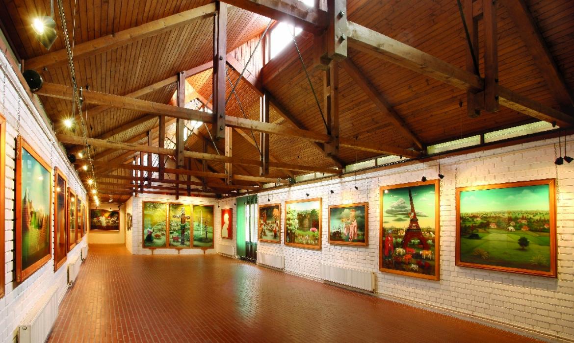 Galerija naivne umjetnosti u Hlebinama // Foto: Galerija Hlebine