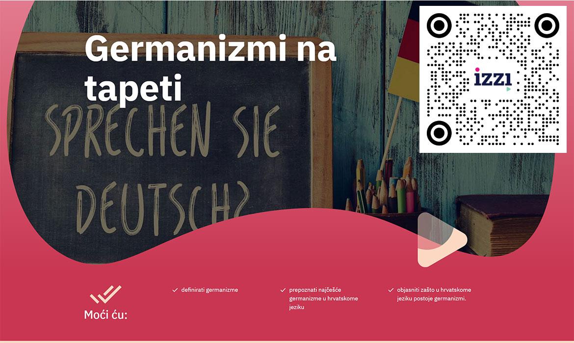 Digitalni obrazovni sadržaj o germanizmima u udžbeniku Vremeplov 7