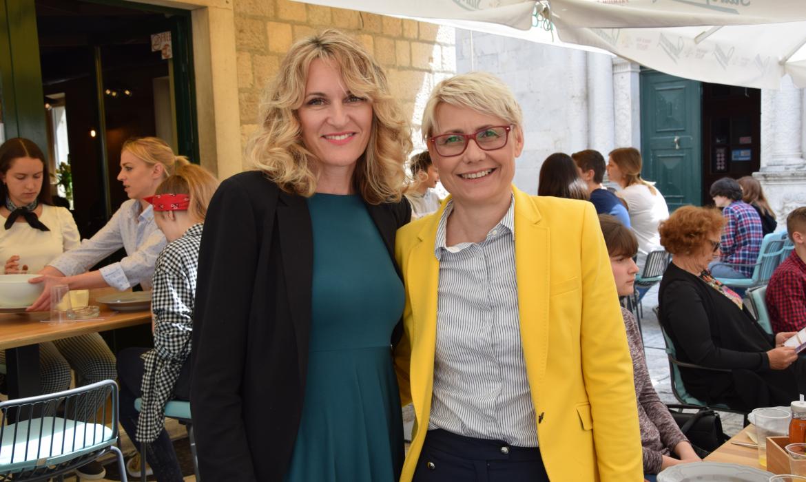 Jagoda Čudić Zrnić i Sanja Pešić, voditeljice projekta