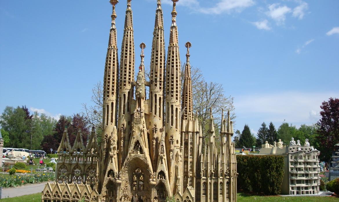Katedrala Svete obitelji, Gaudi, Minimundus