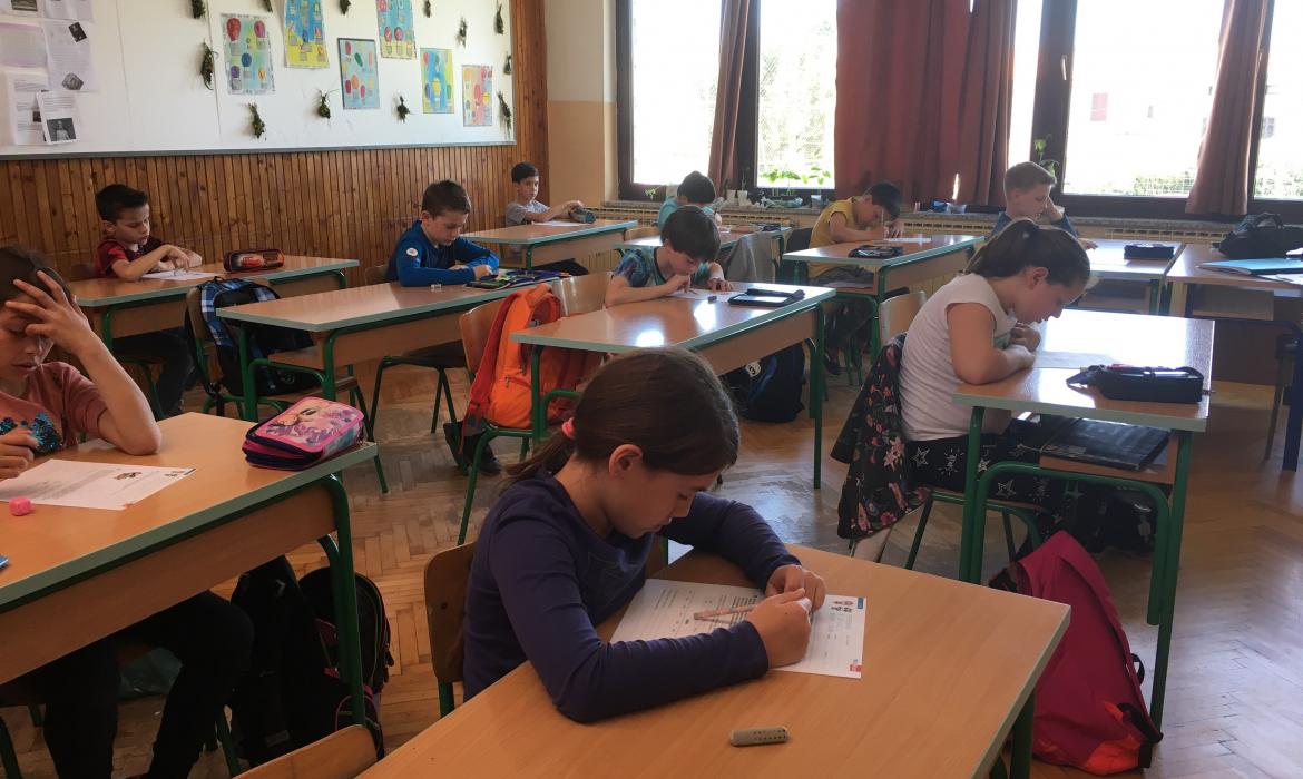 Učenici učiteljice Nine Pliško iz OŠ Marčana