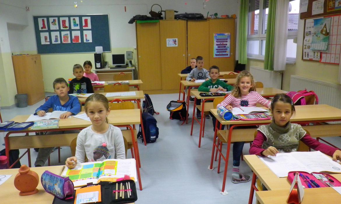 Učenici OŠ Juraja Habdelića, učiteljica Melita Zagorec