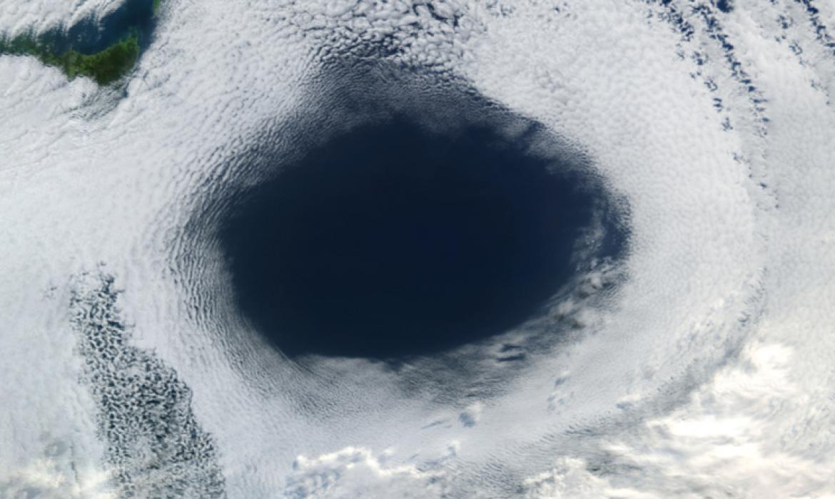 Ozonska rupa (izvor slike: NASA)