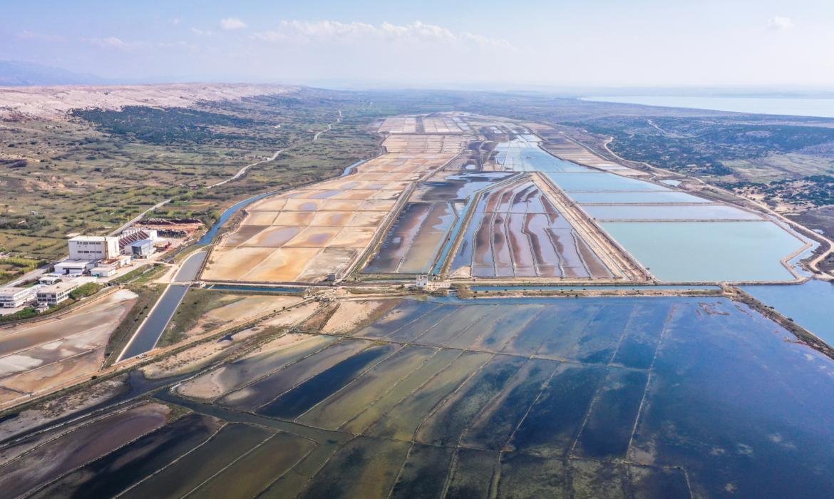 Solana Pag nalazi se na području zaštićenom od industrije i poljoprivrede. Morska voda u tom dijelu Jadranskoga mora iznimno je čista – dno Paškog zaljeva bogato je školjkama, prirodnim pročistačima morske vode.