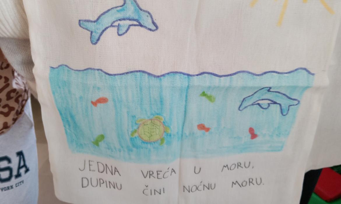 Slika 3. Platnena torba s ekološkom porukom