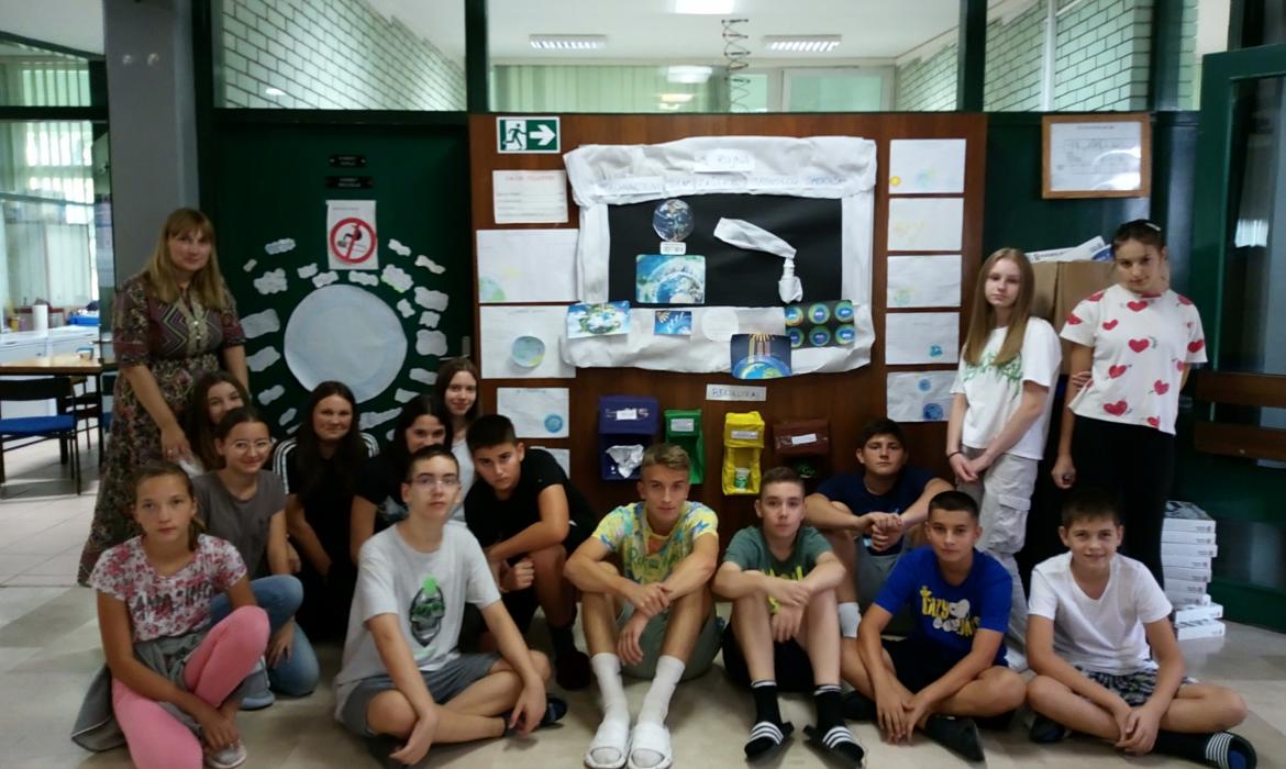 Slika 3. Učenici koji su sudjelovali u projektu