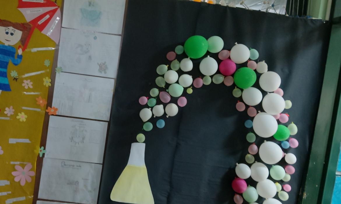 Slika 6. Ukrašena učionica